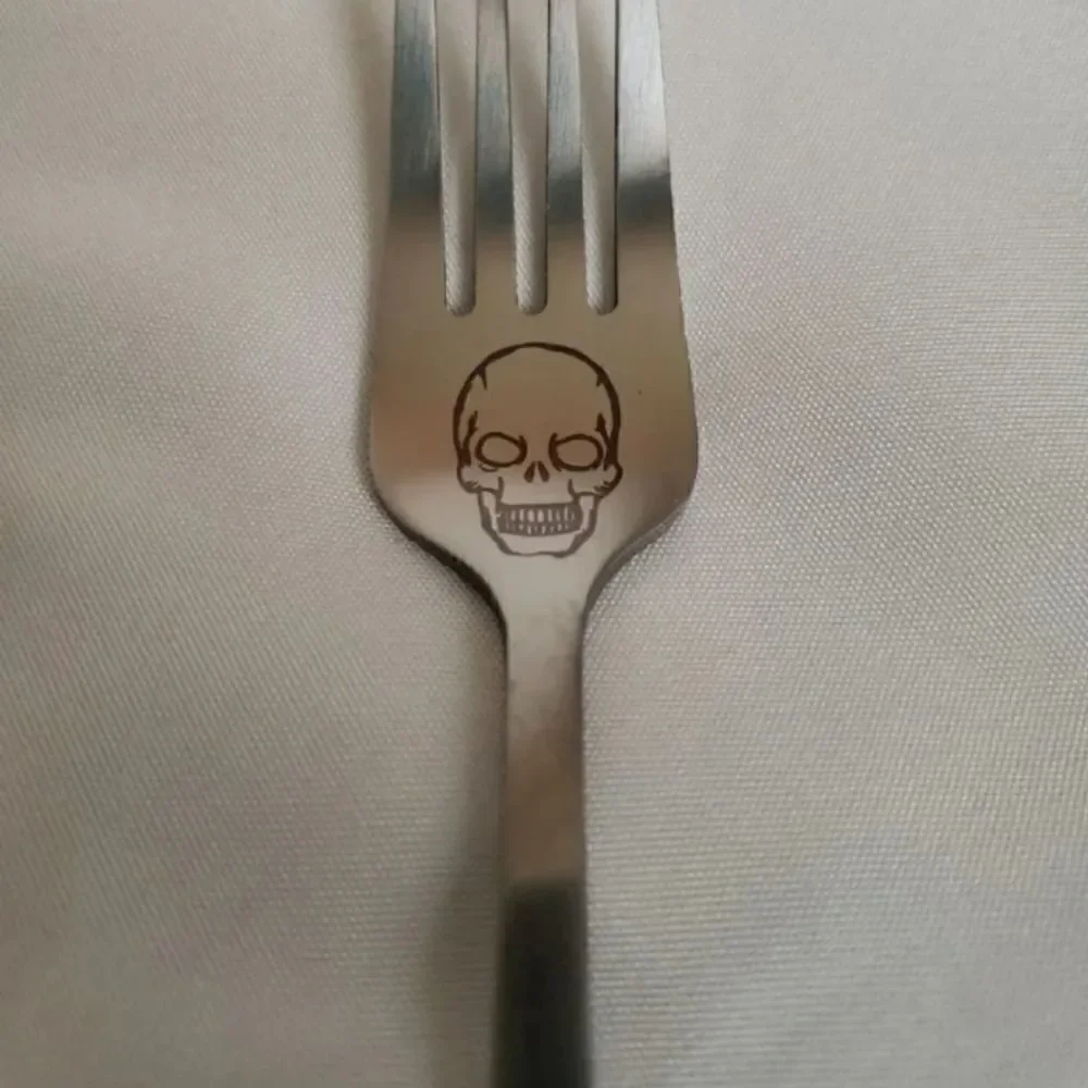 Skull Flatware Set Stainless Steel